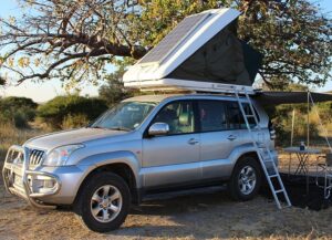 4x4 Roof Top Tent Car Rental in Uganda on Self Drive Car Hire 